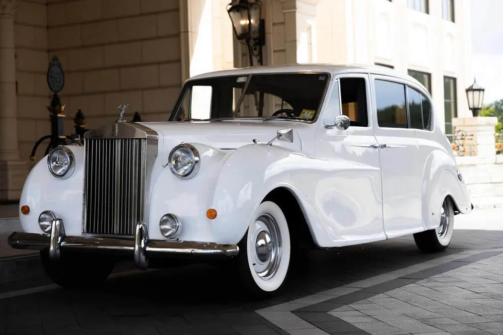 1962 Rolls Royce Austin Princess Stretch Limousine exterior for limo rental 1962 Rolls Royce Austin Princess Stretch Limousine exterior for limo rental