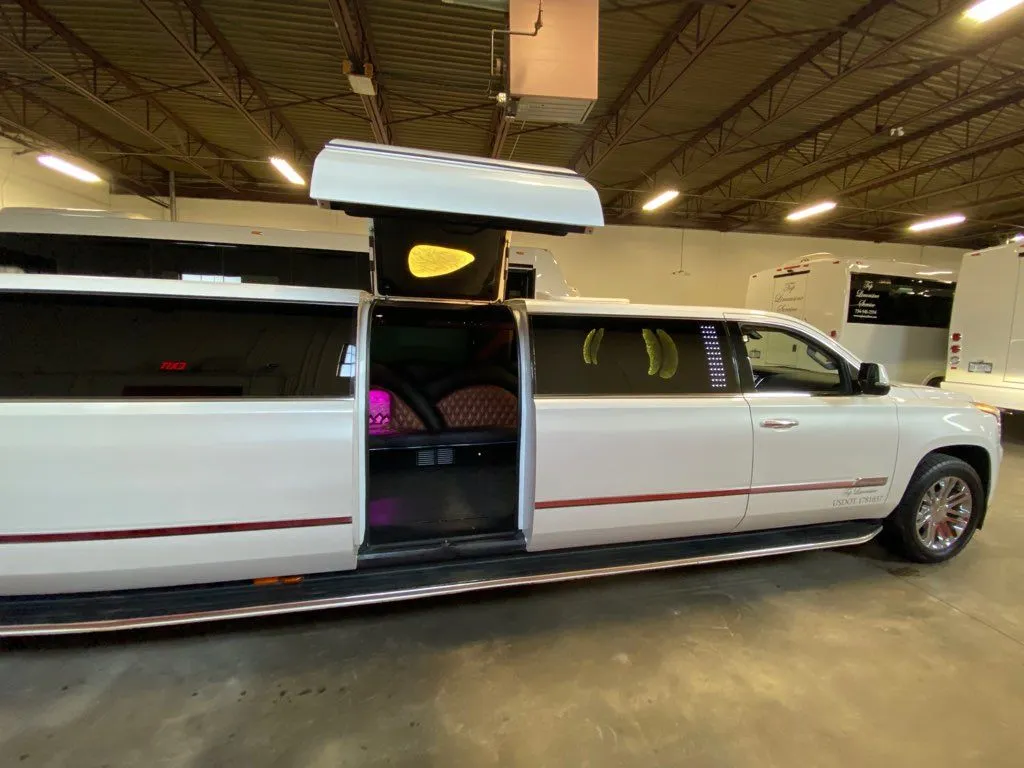 The black Escalade Limousines, shot 4
