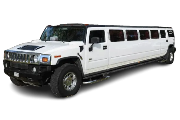 White Hummer Stretch Limousine for limo rental White Hummer Stretch Limousine for limo rental